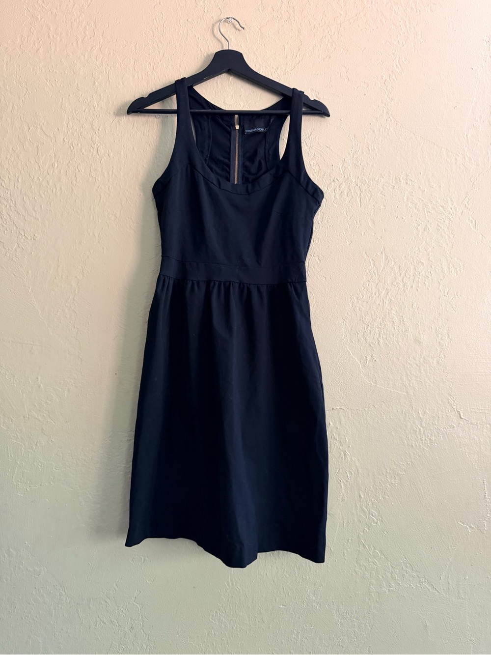 Cynthia Rowley Black Sleeveless Midi Dress